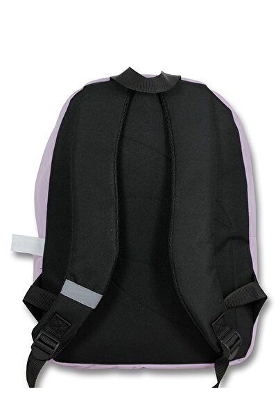 ÜMİT ÇANTA Cennec İki Gözlü Lila Su Geçirmez Kumaş Okul Günlük Seyahat Sırt Çantası - Çocuk Genç Yetişkin