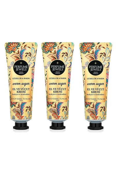 Eyüp Sabri Tuncer Eyüp Sabri̇ Tuncer War Sugar Nutritional, Moisturizing Hand and Body Cream 50 ml X 3