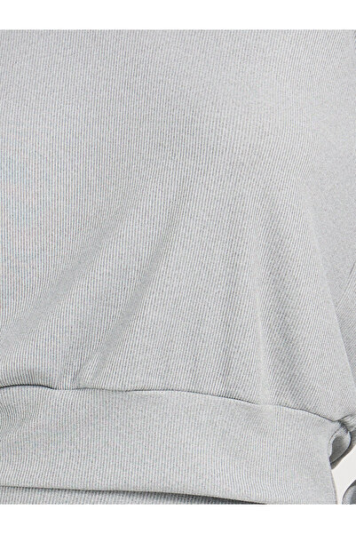 Styli Ribbed Knit Hooded Top & Maxi Skirt Co-Ords