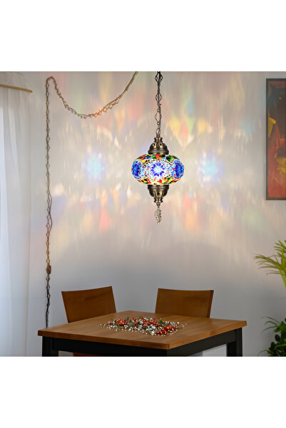 Demmex Tavan Tekli Seyyar 5 mt Kablo Ve zincir ile Taşınabilir Mozaik Kaplama...