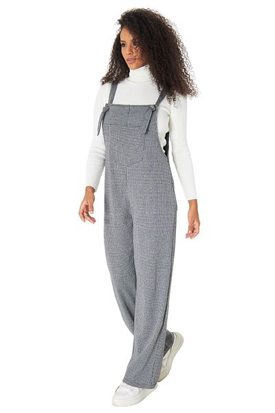 Palena Plnl6150 - Winter Houndstooth Pattern Salopet