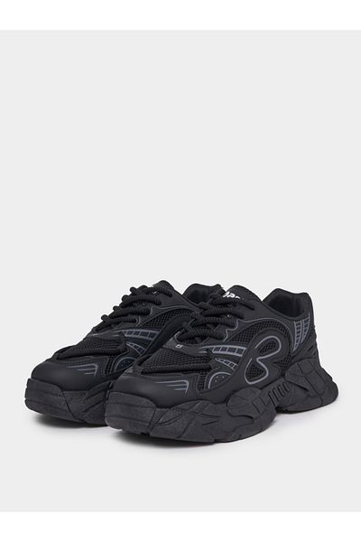 Styli Color Block Lace Up Sneakers