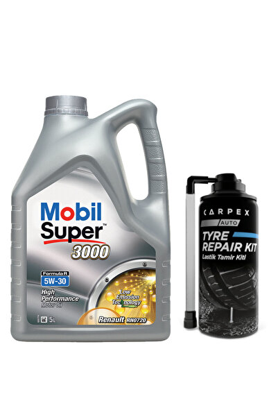 Mobil Super 3000 Formula R 5W30 Renault Araç Motor Yağı 5 L ÜT:2025