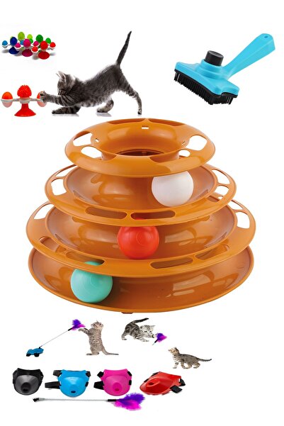 FABYAN 4 LÜ SET 3 KATLI ÖDÜL MAMALI AYAKOLTA BASMALI TARAK