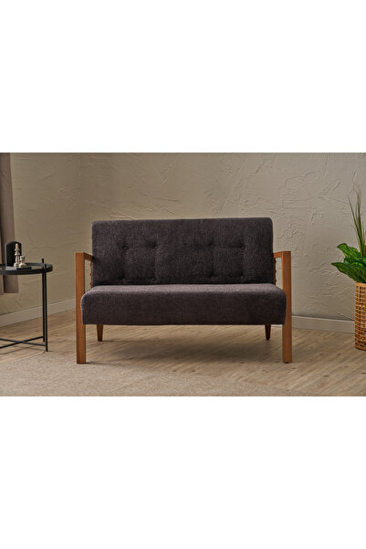 Rabi Kemer İkili Koltuk Antrasit