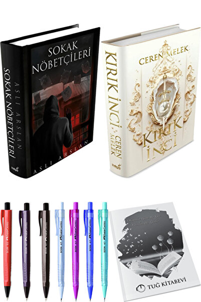 İndigo Kitap Sokak Nöbetçileri 1 Ciltli ve Kırık İnci Ciltli + Hediyeli