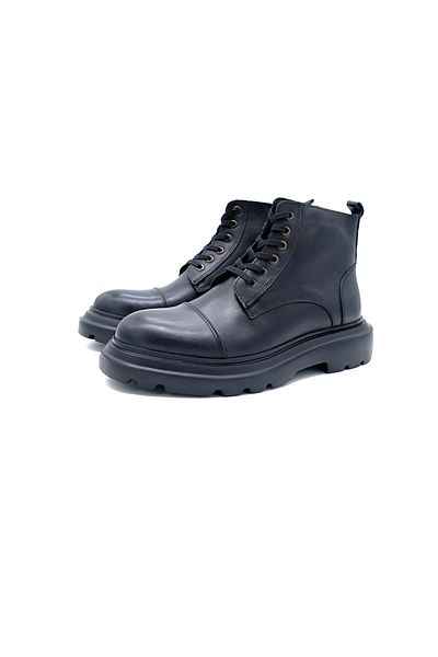 SÜVARİ Ανδρικά Ak25tfn004-s09 Casual Boots Ay2001500753 Μαύρα