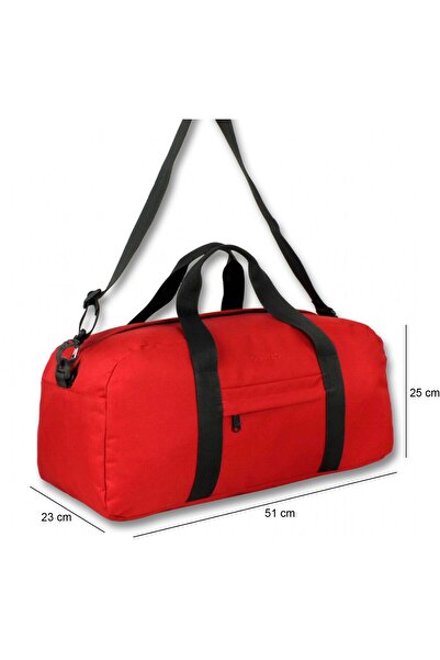 Cennec Червоний великий і малий спортивний/дорожній набір сумок