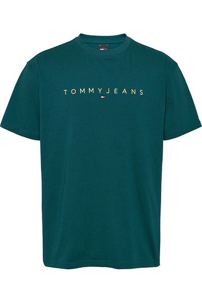 Tommy Hilfiger TJM REG GOLD LINEAR LOGO TEE EXT T-Shirt