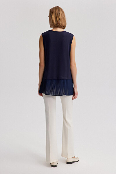 Touché Privé Lined Pleated Tunic