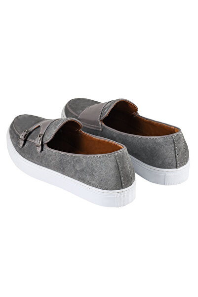 NOOSY Genuine Leather Gray Men's Sneaker