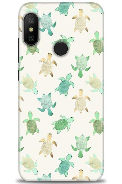 GMOtp Xiaomi Mi A2 Lite Kılıf - Minik Kaplumbağalar