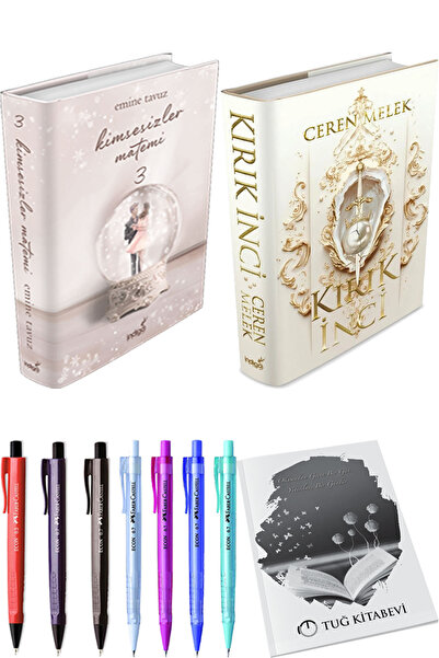İndigo Kitap Kimsesizler Matemi 3 Ciltli ve Kırık İnci Ciltli + Hediyeli