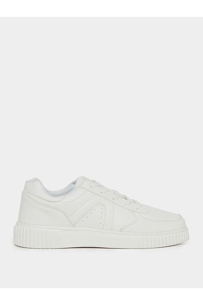 Styli Stitch Block Detailing Platform Sole Sneakers