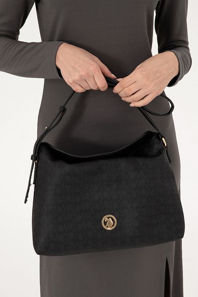 U.S. Polo Assn. Women's Black Arm Bag 50303426 -Vr046