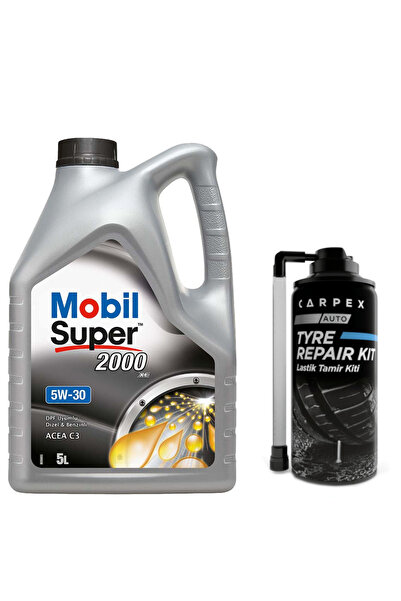 Mobil Super 2000 XE 5W30 Motor Yağı 5 L ÜT:2025