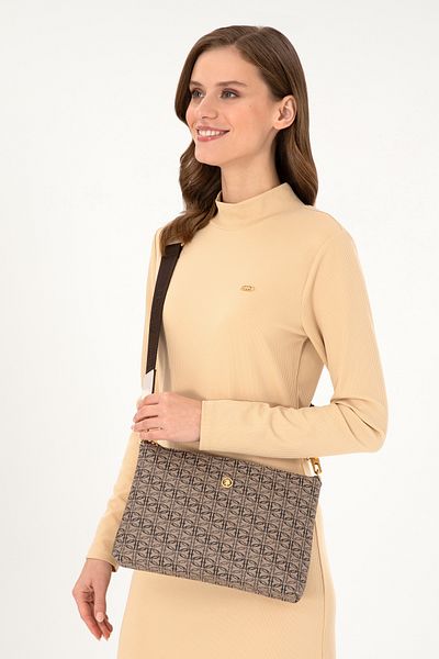 U.S. Polo Assn. Women's Beige Crossbody Bag 50280394 -Vr011