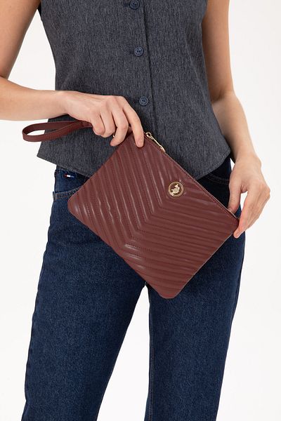 U.S. Polo Assn. Women's Burgundy Handbag 50300329 -Vr014