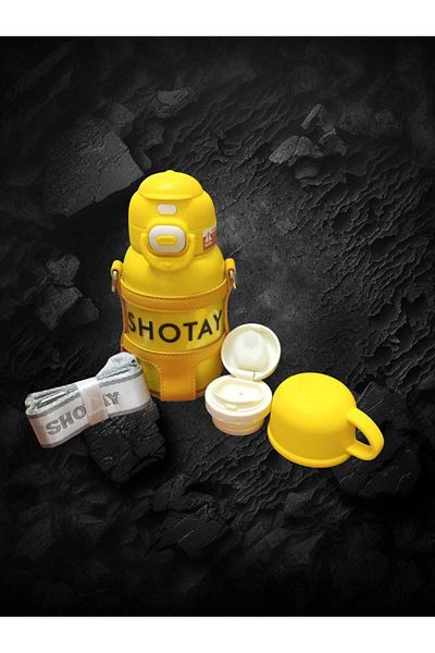 Shotay Turtle Steel Thermos Bottle 520ml
