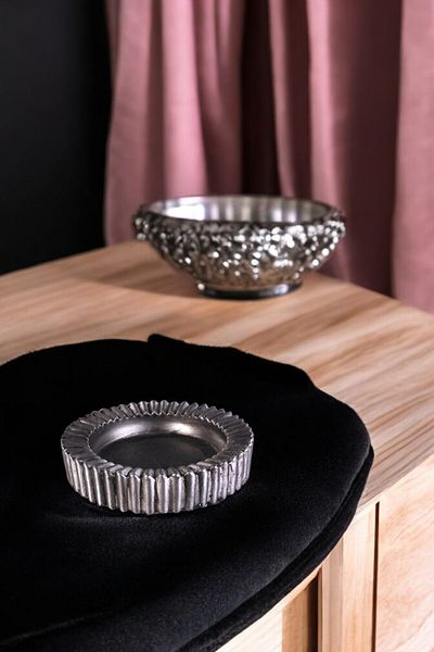 Evene Ashtray Silver Antique Ash Tray Decorative Ashtray Model 5