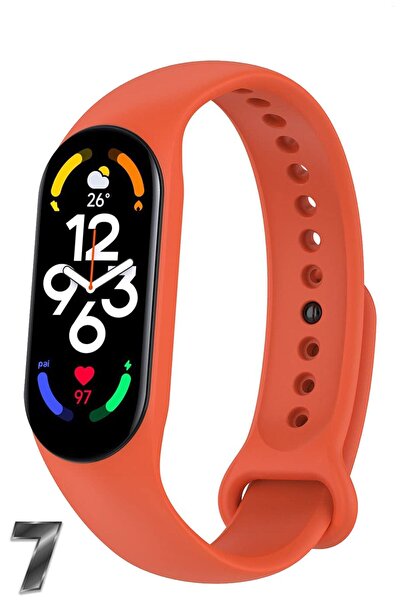 PUFWİN Xiaomi Mi Band 7 Uyumlu Silikon Kordon