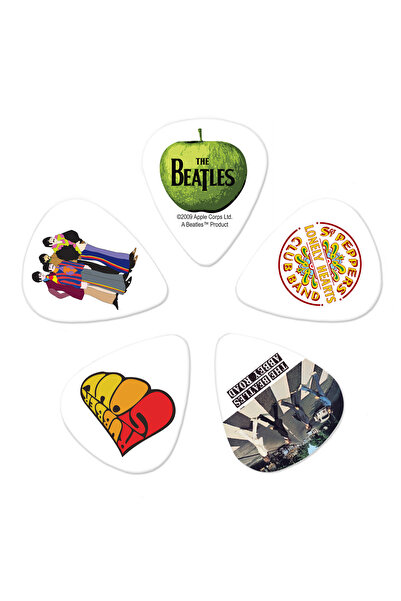 Genel Markalar PLANET WAVES 1CWH6-10B3 Beatles Album Serisi Heavy - 10 Adet Pena 1mm