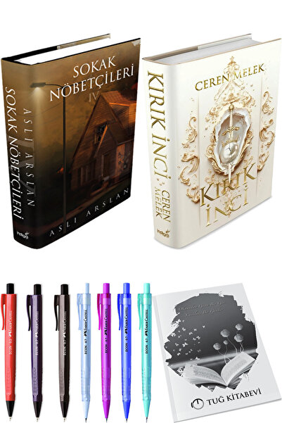 İndigo Kitap Sokak Nöbetçileri 4 Ciltli ve Kırık İnci Ciltli + Hediyeli