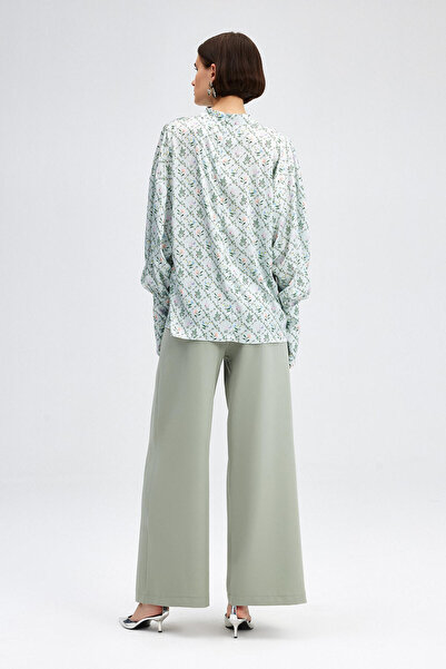 Touché Privé ROMANTIC FLOWER PATTERNED BLUZ