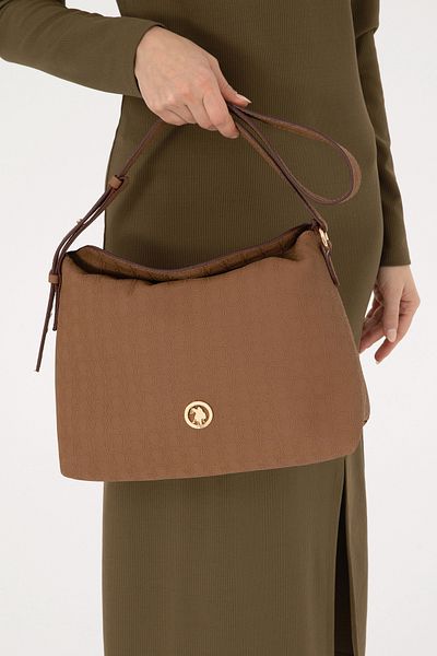 U.S. Polo Assn. Brown Women's Shoulder Bag - 50303426 -Vr197