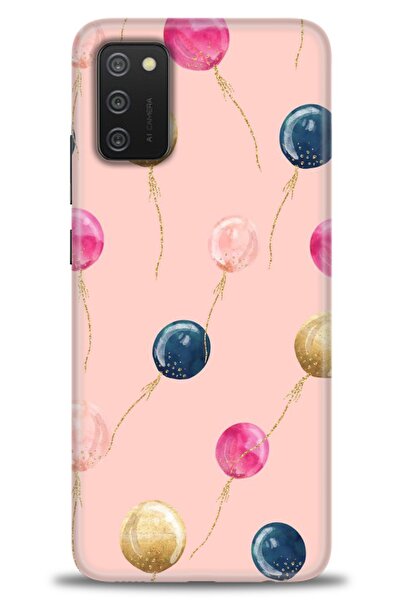 GMOtp حافظة لهاتف سامسونج جالاكسي A02S مطبوعة بدقة عالية - بالونات طائرة