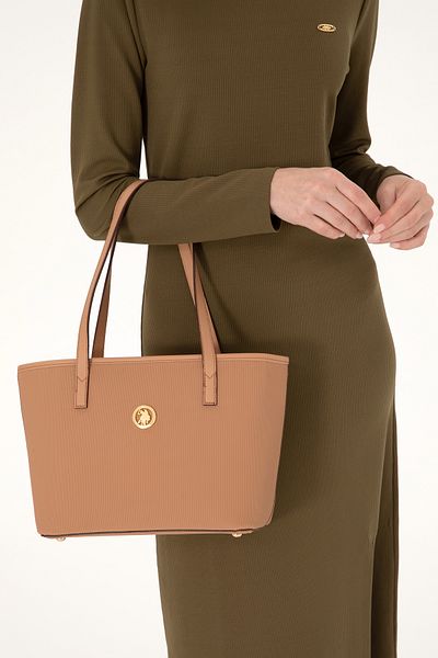 U.S. Polo Assn. Women's Camel Arm Bag 50293676 -Vr015