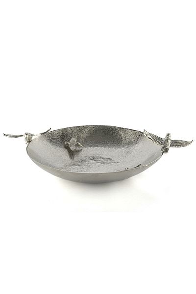 Mikasa Moor Bowl Decorative with Silver Birds 39*11 cm