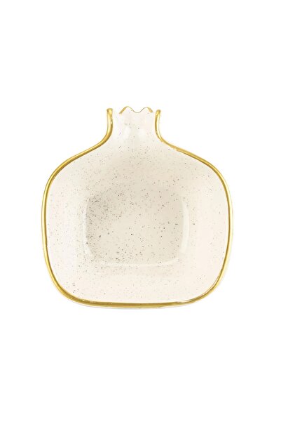 Cosiness Set of 4 Ceramic Pomegranate Snack Bowl & Bowl