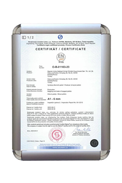 Çıracı Grup 20 kg 6mm Çam Peleti Enplus A1 Tse Belgeli (Beyaz Logosuz Çuval ile gönderilmektedir)