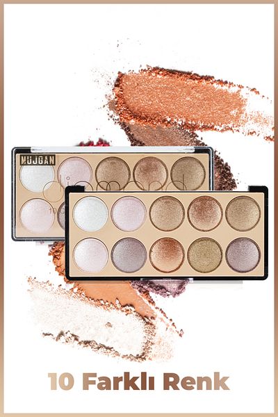 Makeuptime Dodo Diamond Eyeshadow Palette 01 - Comfortable Cut