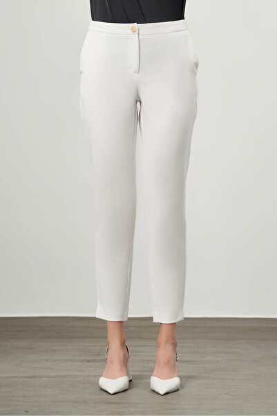 Mizalle Klasik Bsc Ekru Pantolon