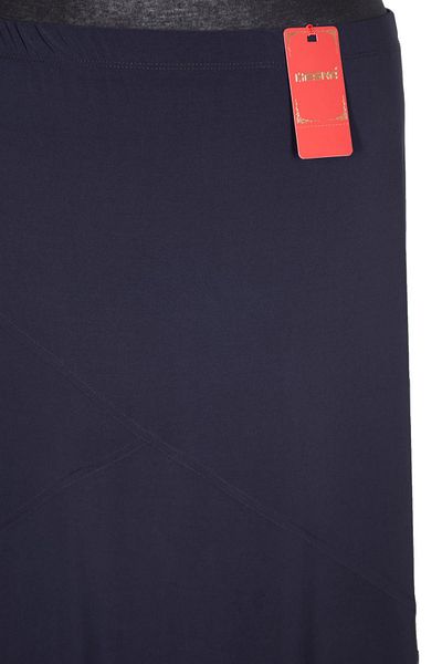 Hermevsim Hesna Women's - Large Size Dark Blue Sandy Skirt, Cross Unlined