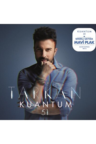 Hitt Müzik Tarkan - Kuantum 51 (Mavi Plak) - (LP, Plak, Album)