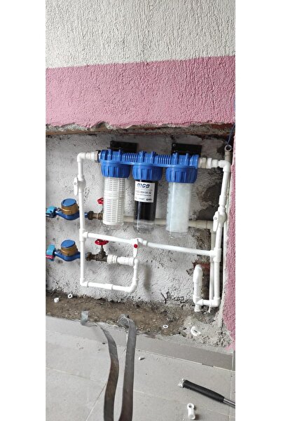 A.R.E GROUP REVERSE OSMOSIS SYSTEMS ÜÇLÜ BİNA GİRİŞİ FİLİTRE