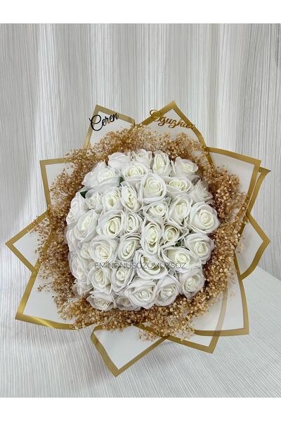 Genel Markalar 41'Li Kadife Gül Buketi, İsteme Çiçeği-Buketi, Söz Buketi, Gel...