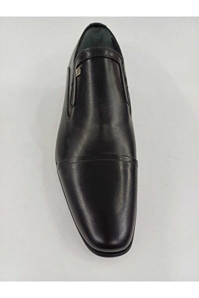 Fosco Genuine Leather Classic Waiter Small Size Shoes