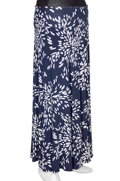 Barem Γυναικεία φούστα Navy Blue 6 τεμαχίων ασύμμετρη με στίγματα - Ζευγάρι Desire