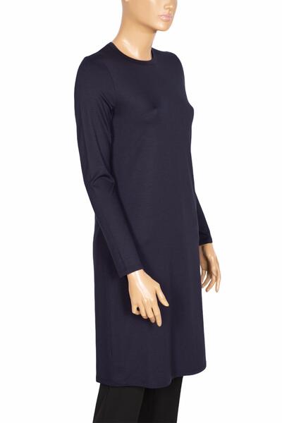 Defrina Γυναικείο Basic Βαμβακερό Βαμβακερό Μπλε Μπλε Μπλουζάκι