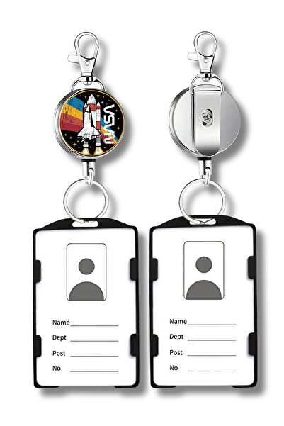 excarpin Suport pentru carduri cu guler Yoyo, cu logo-ul Nasa