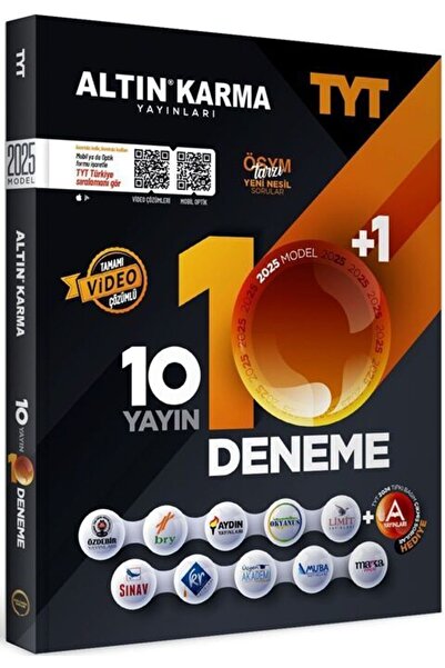 Altın Karma Yayınları 2025 Model Tyt 10 Yayın 10 Deneme