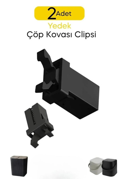 netteucuzluk Smart Çöp Kovası Yedek Kilit Klipsi 2 Adet