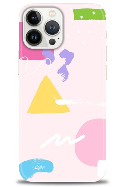 MRCİLETİSİM Tecno Spark 10 Pro Case Hd Printed Case - Triangle Square + Full ...