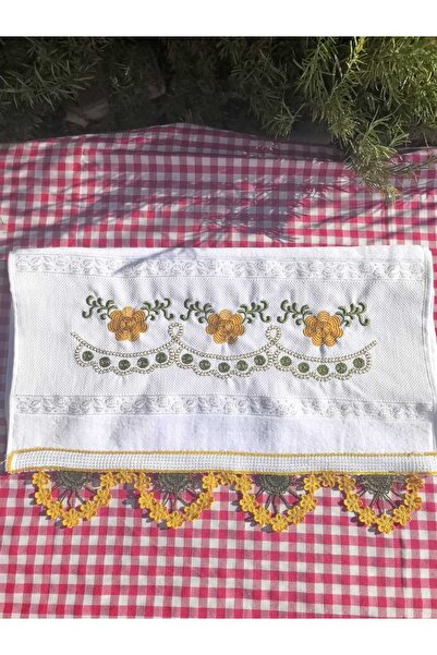 Peacock 100%منشفة يد ابن عم كوبون - Tuğra والتطريز |   يجب أن تستقر وتتحرك |   هدية