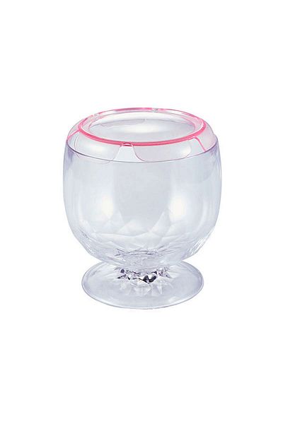 Ista Stylish Display Case - Round Tank - Pink Zrnet