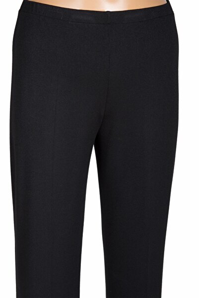 DULE Women's Turquoise Lined Black Trousers